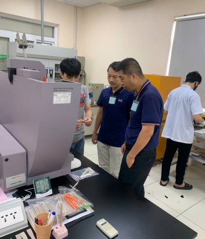 Công Ty 3B Phối Hợp Kỹ Sư Hãng WANCE Bảo Trì Thiết Bị Thử Nghiệm Tại Tập Đoàn Thiên Long